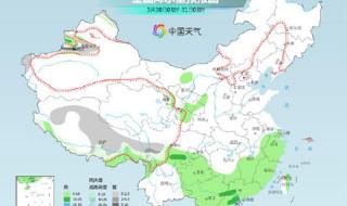 3月将有5次冷空气影响我国